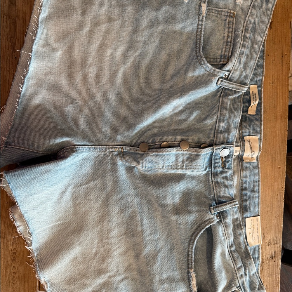 Universal Thread Light Blue Denim Shorts